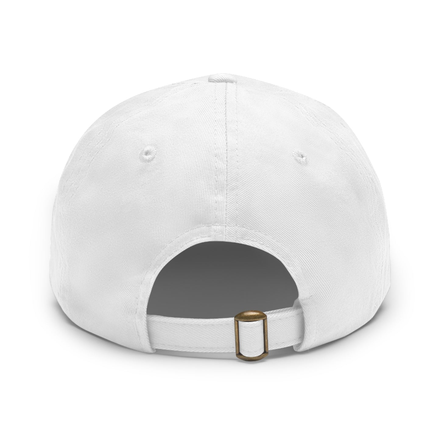 LionFist Logo Hat with Leather Patch (Round) (Filipenses 4 13 Edition)